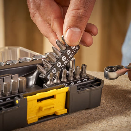 STANLEY FATMAX PRO-STACK DOPPENSET 1/4" 37-DELIG