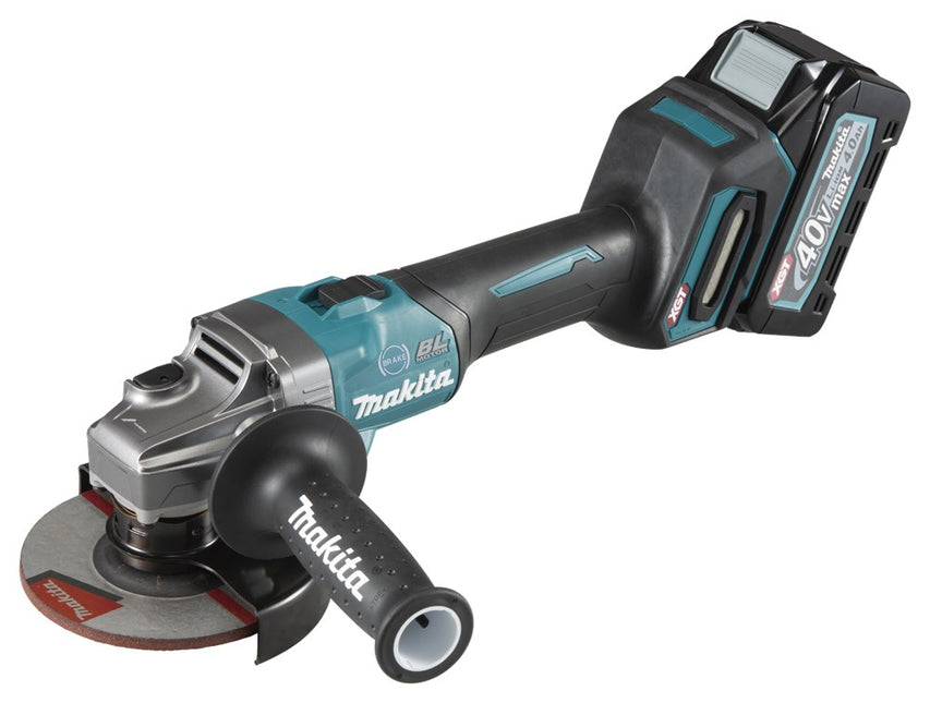MAKITA GA005GM201 40V MAX HAAKSE SLIJPER125 MM