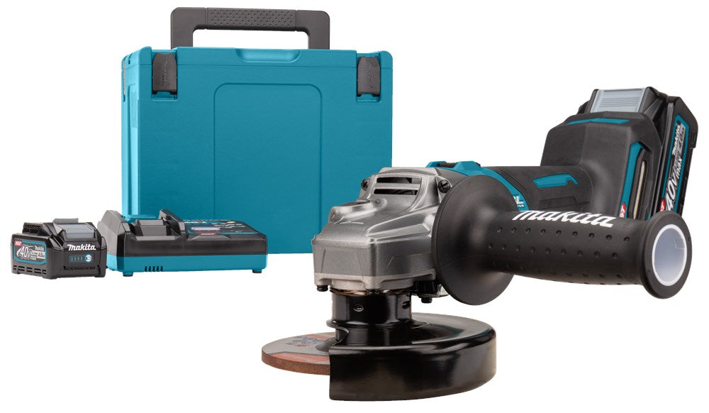 MAKITA GA005GM201 40V MAX HAAKSE SLIJPER125 MM