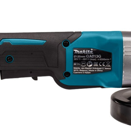 Afbeelding Makita 40 v max haakse slijper 125 mm