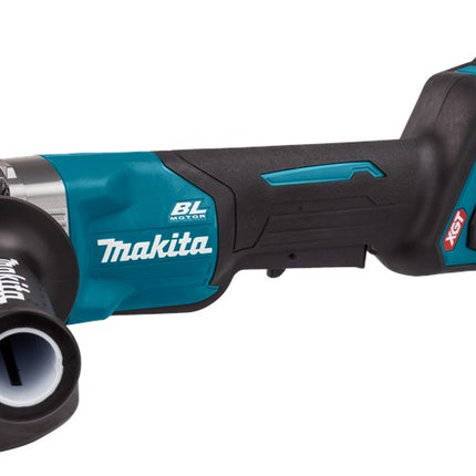 Makita GA016GM201 40V Max Haakse Slijper 125mm 2X 4.0Ah Accu en Lader in MBOX
