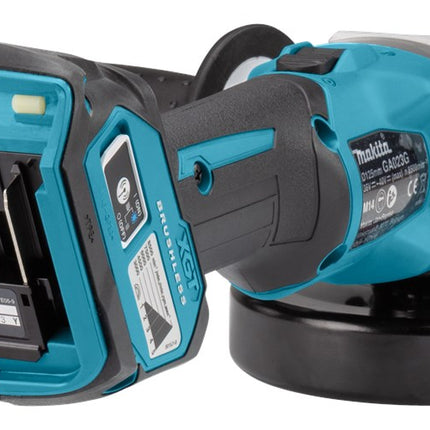 Afbeelding Makita xgt 40 v max haakse slijper 125 mm GA023GU201