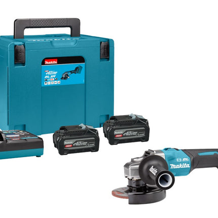 Afbeelding Makita xgt 40 v max haakse slijper 125 mm GA023GU201