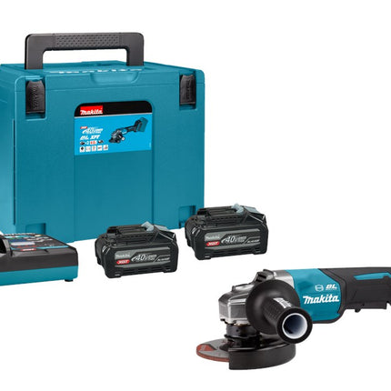 Afbeelding Makita xgt 40 v max haakse slijper 125 mm GA029GU201