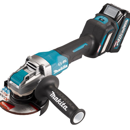 Makita GA044GM201 40V Max Haakse Slijper 125mm X-LOCK