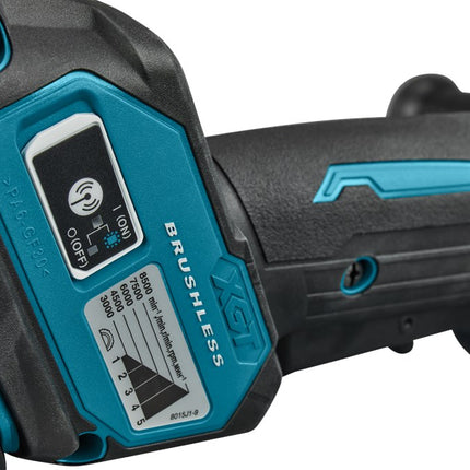 Makita GA044GM201 40V Max Haakse Slijper 125mm X-LOCK