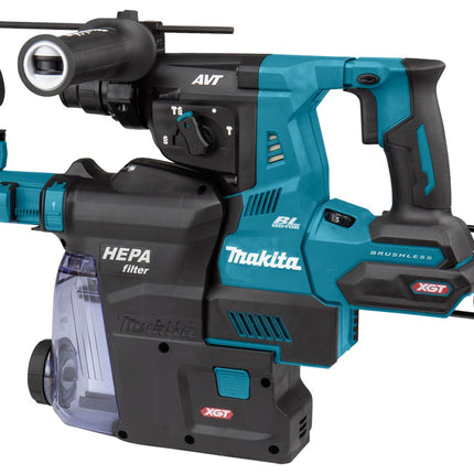 Makita HR003GZ02 40V Max Combihamer in Doos met Stofafzuiging