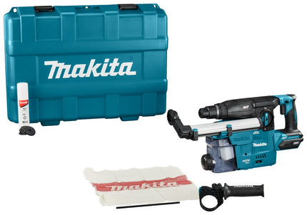 Makita HR008GZ03 40V Max Combihamer met Stofafzuiging