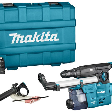 Makita HR009GZ02 40V Max Combihamer met Stofafzuiging