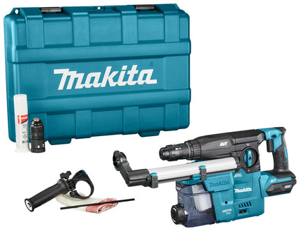 Makita HR009GZ02 40V Max Combihamer met Stofafzuiging