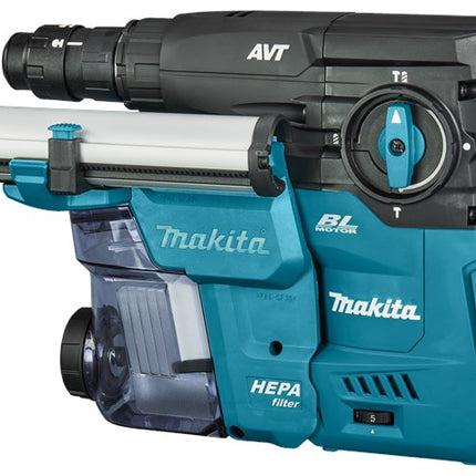 Makita HR009GZ02 40V Max Combihamer met Stofafzuiging