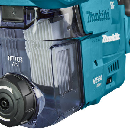 Makita HR009GZ02 40V Max Combihamer met Stofafzuiging