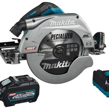 Makita HS011GT201 40V Max Cirkelzaag 270 mm