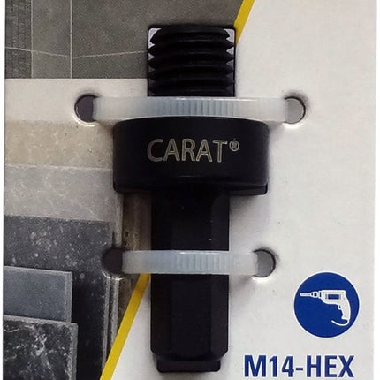 Carat ADAPTER 6-KANT - M14 VOOR EHS Ø6-8-10-12
