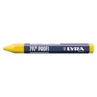 Lyra Merkkrijt Zeskant Geel 12st per DOOS – 4084900550212