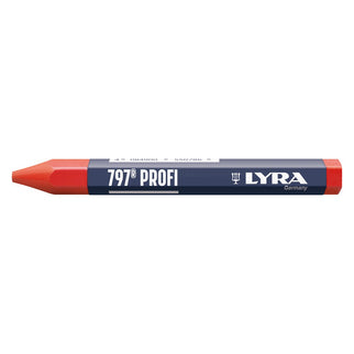 Lyra Merkkrijt Zeskant ROOD 12st in DOOS – 4084900550236