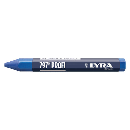 Lyra Merkkrijt Zeskant Blauw 12 stuks in DOOS – 4084900550205