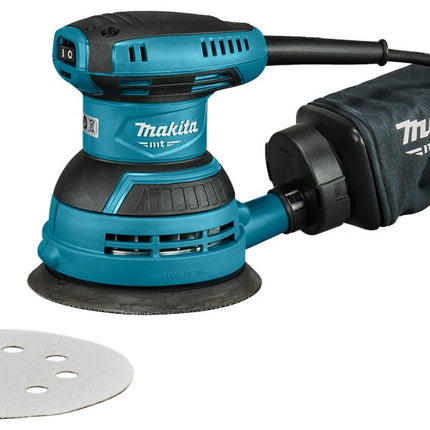 Afbeelding Makita 230 v excenter schuurmachine 125mm M9204B