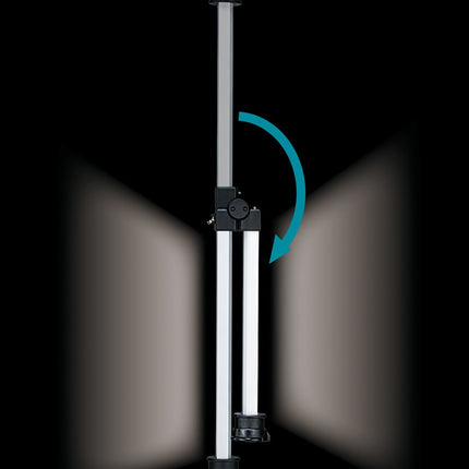 Makita ML012G XGT 40V MAX STAAFLAMP            MET TELESCOPISCHE HAAK