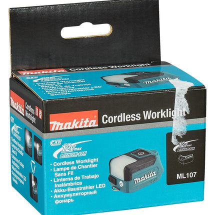 MAKITA ML107 ZAKLAMP BLOK LED           MET USB-UITGANG