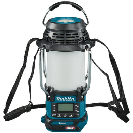Makita MR010GZ 40V Max Camping Lamp met Radio en Bluetooth