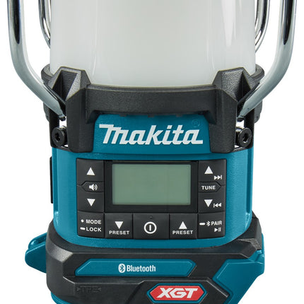 Makita MR010GZ 40V Max Camping Lamp met Radio en Bluetooth