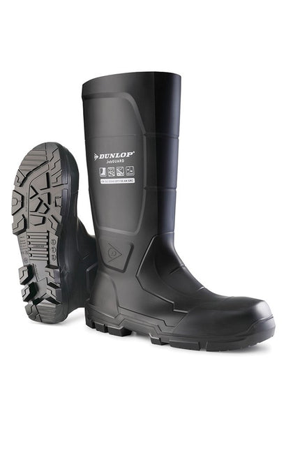 Dunlop Jobguard Laars Zwart S5 - Maat 45STALEN NEUS – 8713197371335