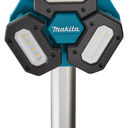 Makita NLADML814 Statieflamp 3 Spots DML814 14,4V/18V - met Tas en Band