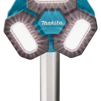 Makita NLADML814 Statieflamp 3 Spots DML814 14,4V/18V - met Tas en Band