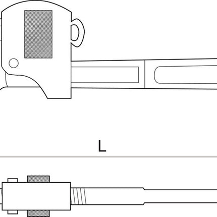 Bahco Pijptang ALBR 18 450mm – NS200-450