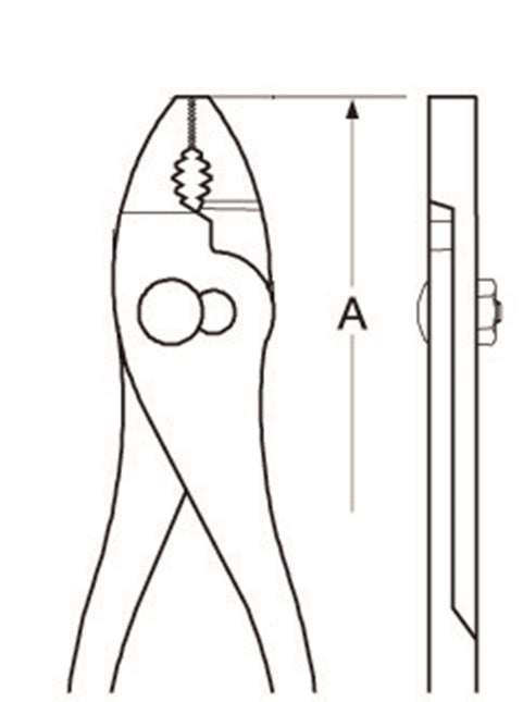 Bahco Combinatietang ALBR 200mm – NS412-200