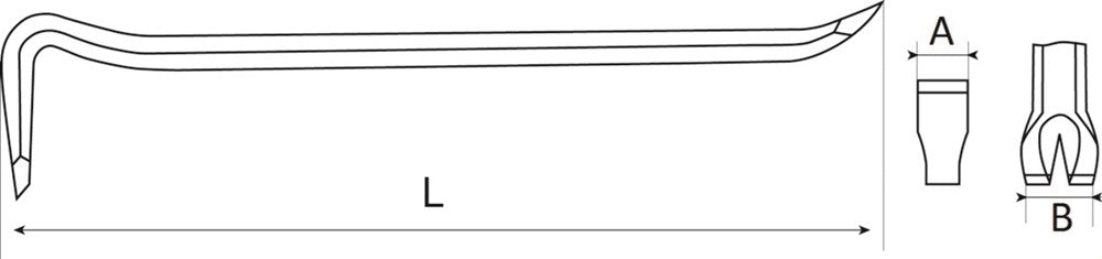 BAHCO KOEVOET ALBR 760MM