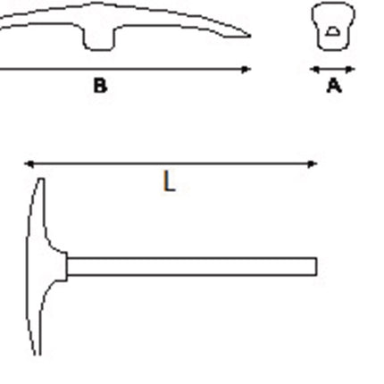 BAHCO PIKHOUWEEL ALBR 385MM