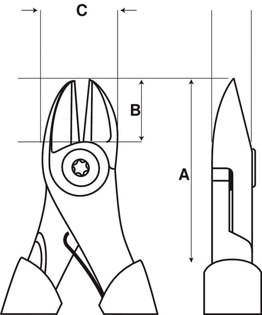 Bahco Zijsnijtang ALBR 200mm – NS402-200