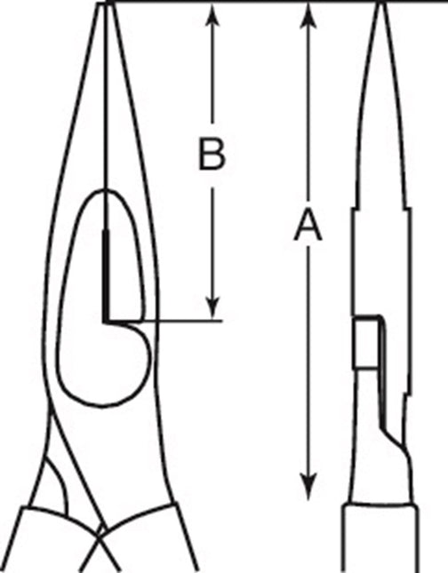 Bahco Punttang Lang ALBR 160mm – NS406-160