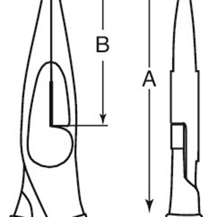 Bahco Punttang Lang ALBR 200mm – NS406-200