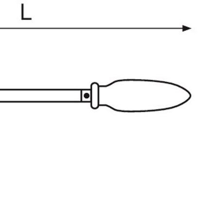 Bahco Schraper CUBE Driehoek 450mm – NSB710-450