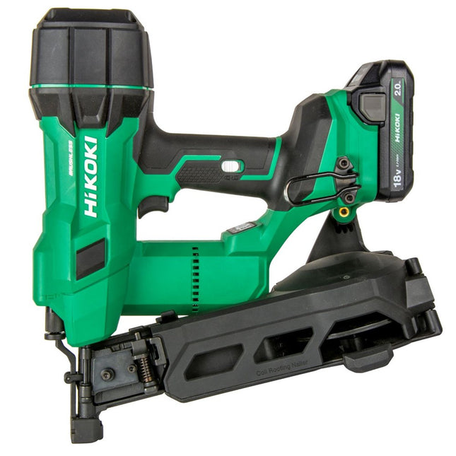 HiKOKI NV1845DA WXZ ACCU TROMMELSPIJKERAPPARAAT18V, BL, 18V, 22-45MM, MV, 2X 18V 2,0AH
