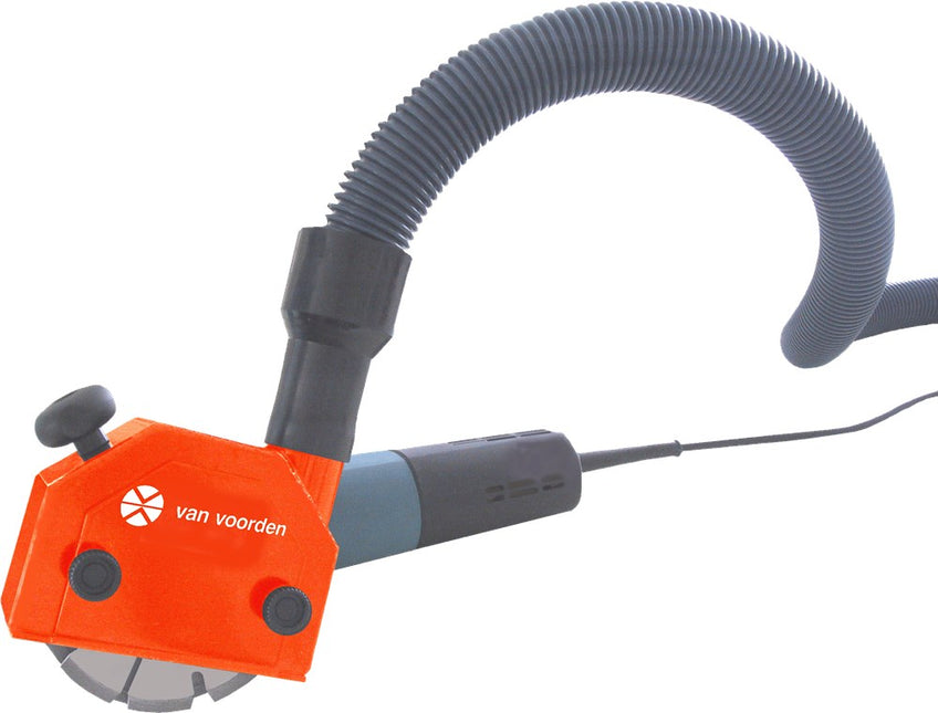 Van Voorden NOVUS-M 1400W SLEUVENFREES D.130 230V   INCL. KUNSTSTOF KOFFER