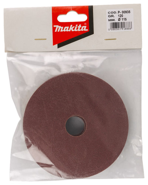 Makita Schuurschijf 115mm K120 Red – P-00935