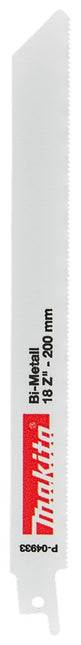 Makita ReciproZaagblad 180 met S1122EF Reciprozaagblad – P-04933