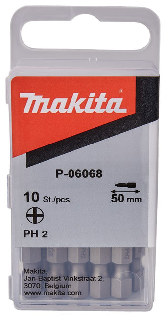 Makita Schroefbit Torsion PH2X50mm 1/4" – P-06068