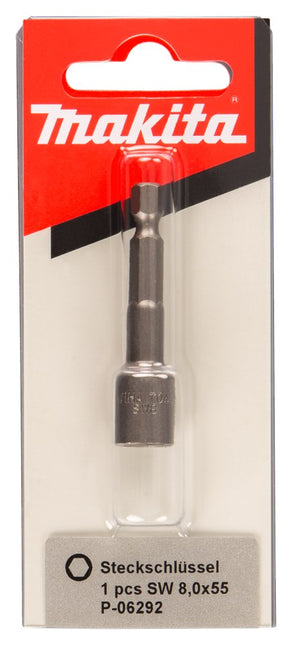 Makita DOP 8,0X55mm 1/4" ZK Vorm E – P-06292