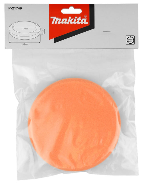Makita Spons Oranje 150mm 150mm – P-21749