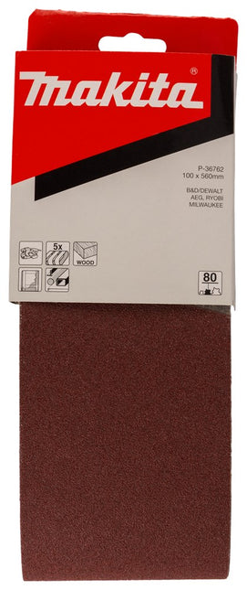 Makita Schuurband K80 560X100 Red – P-36762