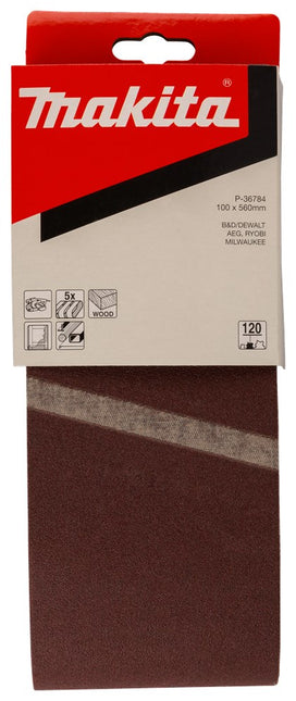 Makita Schuurband K120 560X100 Red – P-36784