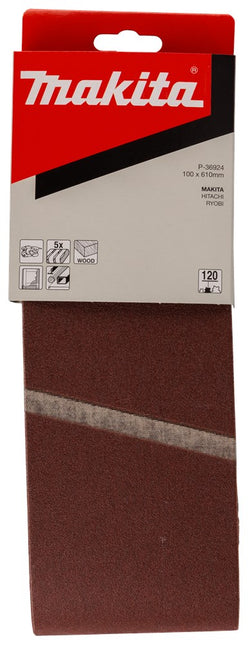 Makita Schuurband K120 610X100 Red – P-36924