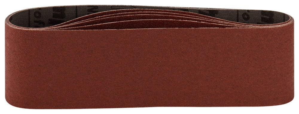 Makita SET Schuurbanden 76X610 5 stuks K80 ROOD Schuurband 610X76 – P-37334