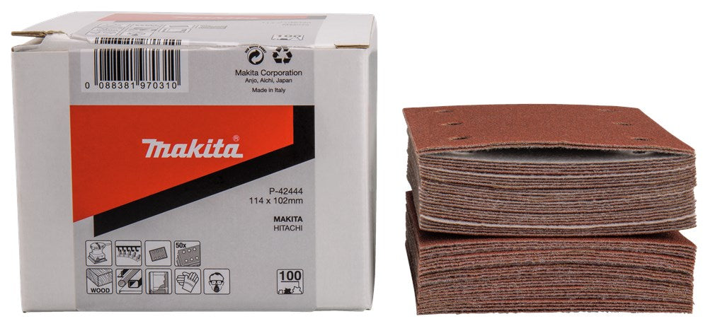 Makita Schuurvel K100 114X102 Red – P-42444