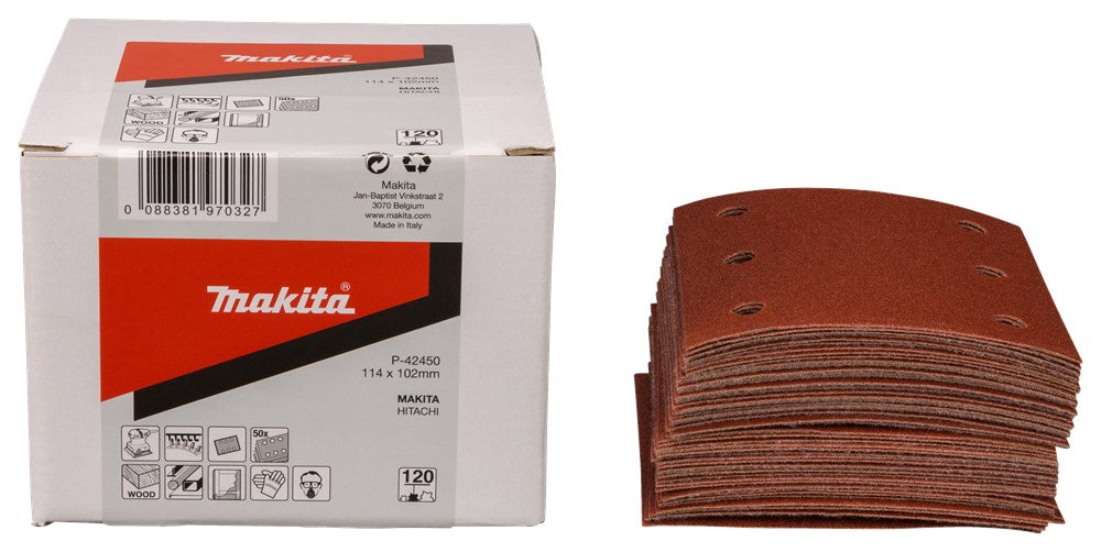 Makita Schuurvel K120 114X102 Red – P-42450